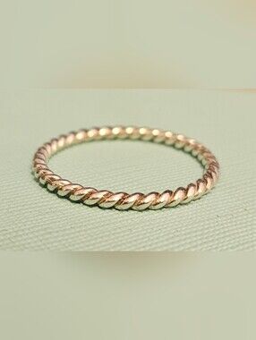 925 STERLING SILVER Stacker Ring SZ 9